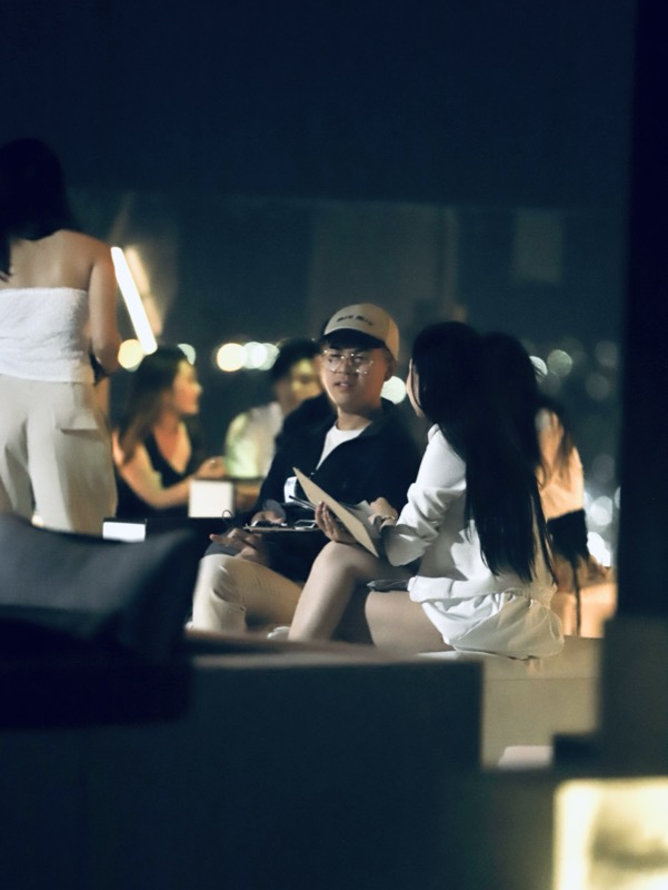 Cocktails by the pool